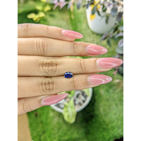 0.71 Ct. Blue Sapphire from Ceylon (Sri Lanka) Life Style