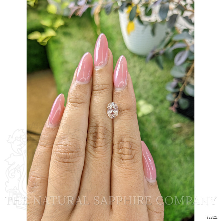 1.88 Ct. Peach Sapphire from Ceylon (Sri Lanka)