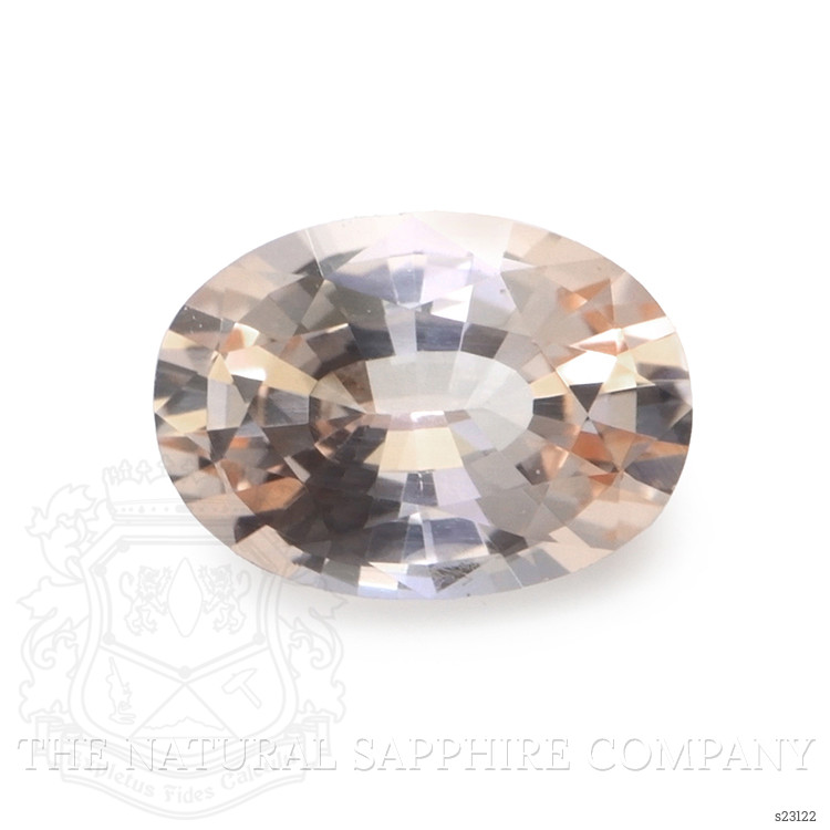 0.70 Ct. Peach Sapphire from Ceylon (Sri Lanka)