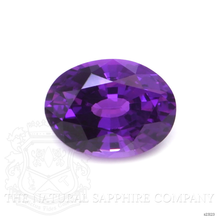 0.91 Ct. Purple Sapphire from Ceylon (Sri Lanka)