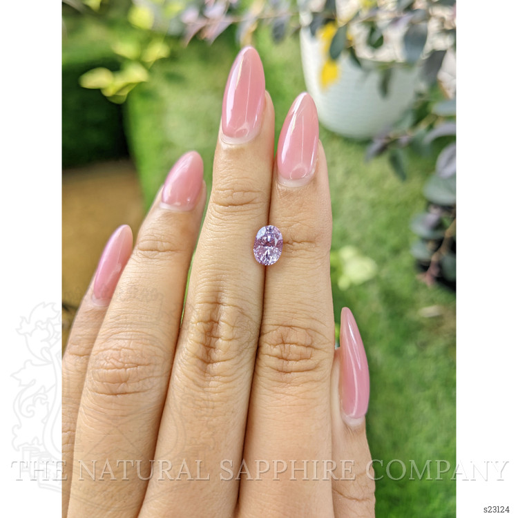 1.62 Ct. Pinkish Purple Sapphire from Ceylon (Sri Lanka)