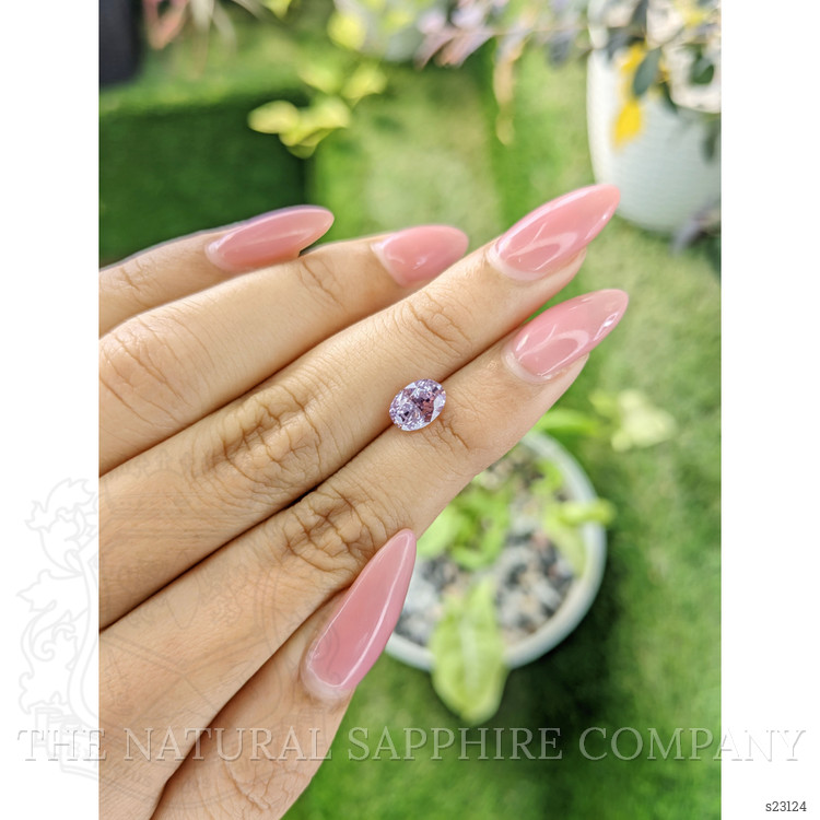 1.62 Ct. Pinkish Purple Sapphire from Ceylon (Sri Lanka)