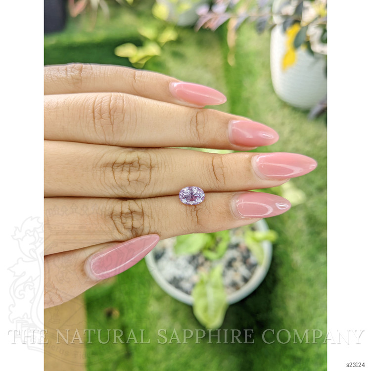 1.62 Ct. Pinkish Purple Sapphire from Ceylon (Sri Lanka)