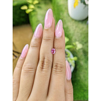 0.51 Ct. Pink Sapphire from Ceylon (Sri Lanka) Life Style