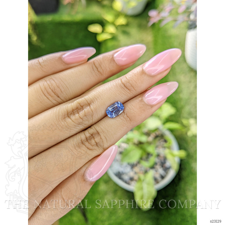 1.97 Ct. Blue Sapphire from Ceylon (Sri Lanka)