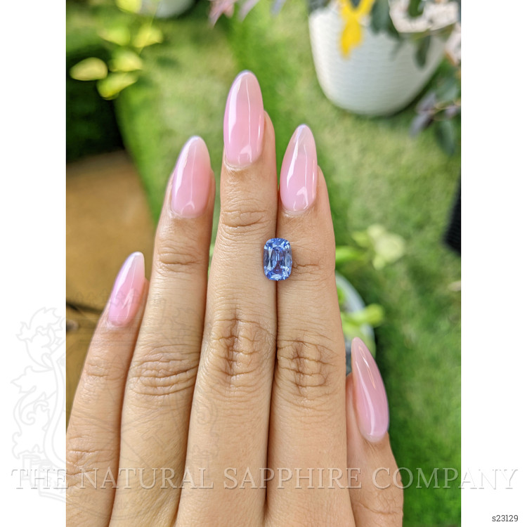 1.97 Ct. Blue Sapphire from Ceylon (Sri Lanka)