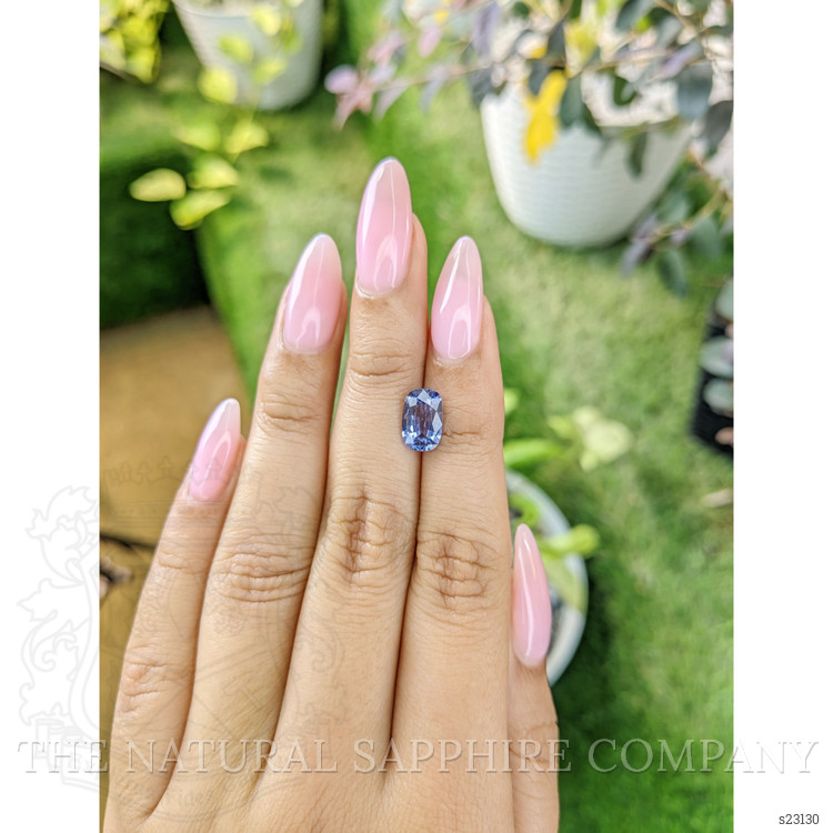 2.25 Ct. Blue Sapphire from Ceylon (Sri Lanka)
