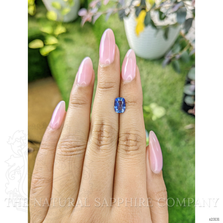 1.46 Ct. Blue Sapphire from Ceylon (Sri Lanka)