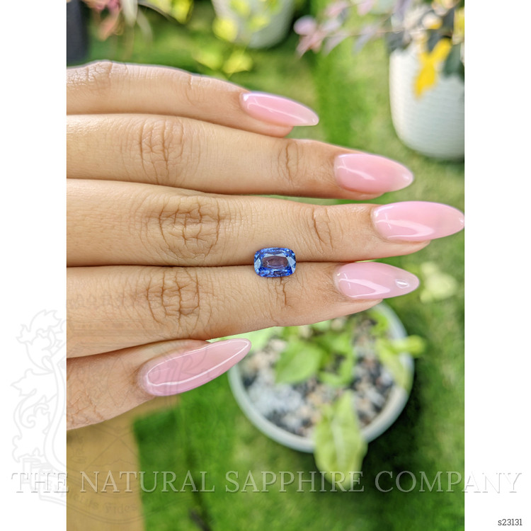 1.46 Ct. Blue Sapphire from Ceylon (Sri Lanka)