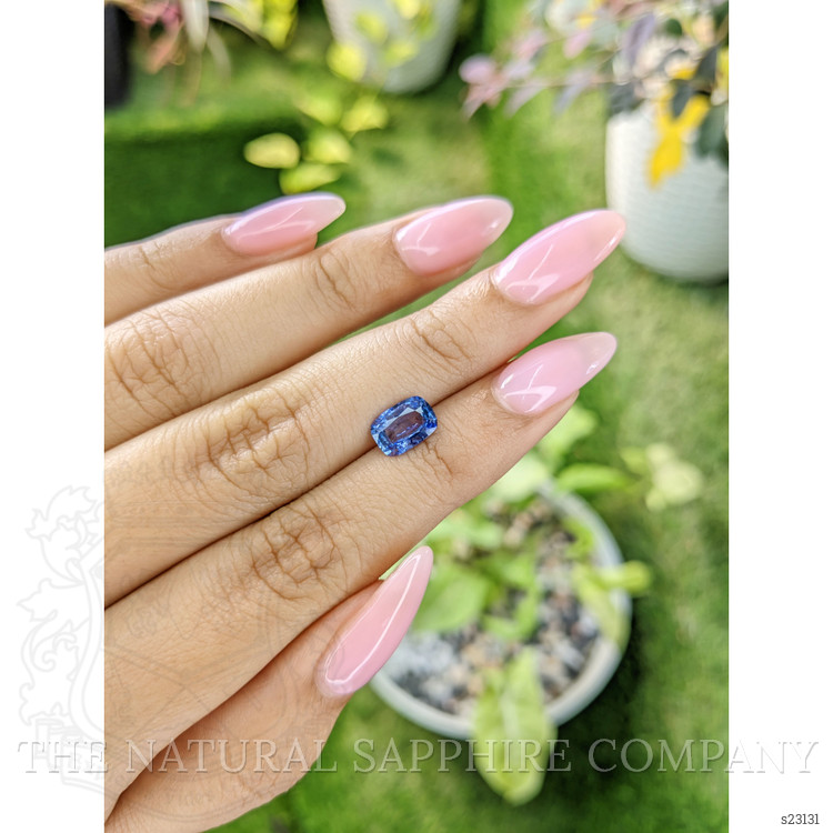1.46 Ct. Blue Sapphire from Ceylon (Sri Lanka)