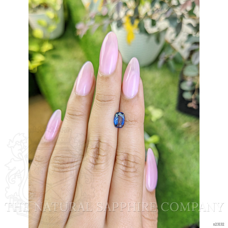 1.43 Ct. Blue Sapphire from Ceylon (Sri Lanka)