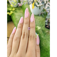 0.83 Ct. Pink Sapphire from Ceylon (Sri Lanka) Life Style