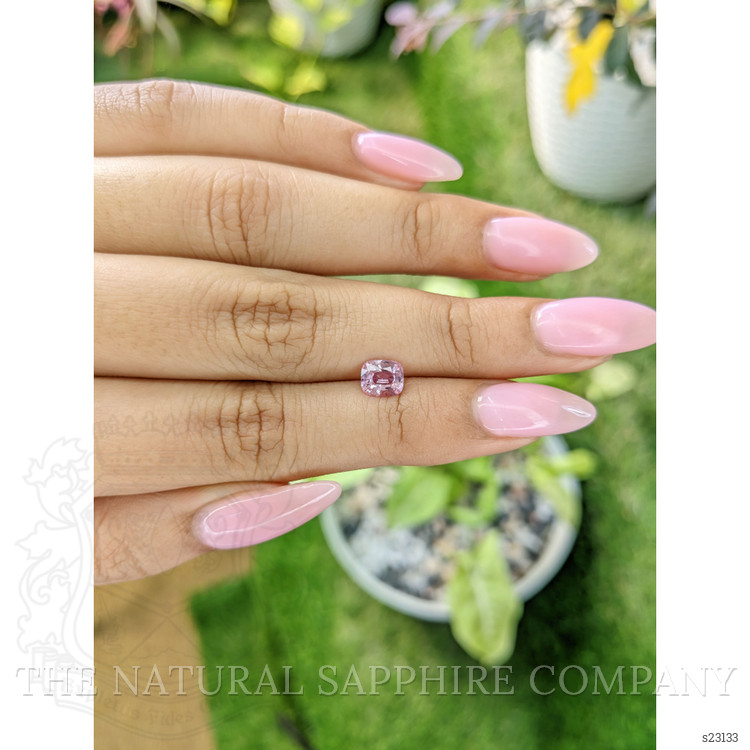 0.83 Ct. Pink Sapphire from Ceylon (Sri Lanka)