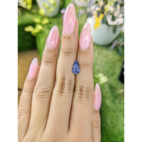 1.60 Ct. Blue Sapphire from Ceylon (Sri Lanka) Life Style