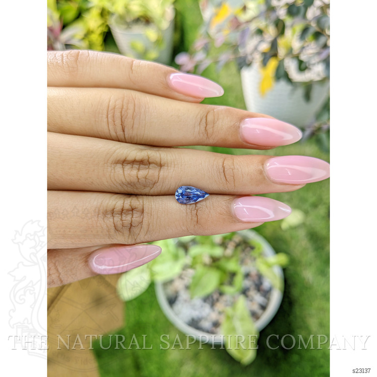 1.60 Ct. Blue Sapphire from Ceylon (Sri Lanka)