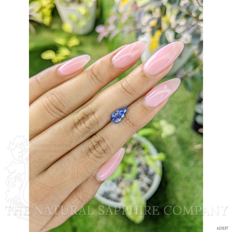 1.60 Ct. Blue Sapphire from Ceylon (Sri Lanka)