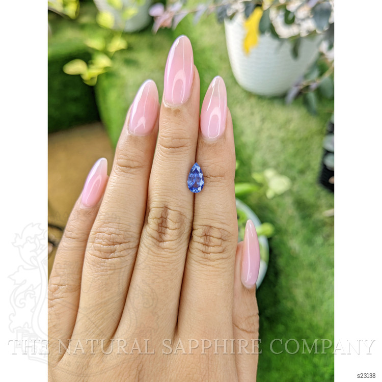 1.57 Ct. Blue Sapphire from Ceylon (Sri Lanka)