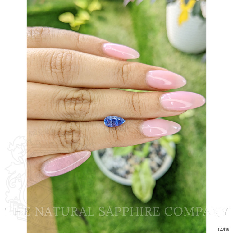 1.57 Ct. Blue Sapphire from Ceylon (Sri Lanka)