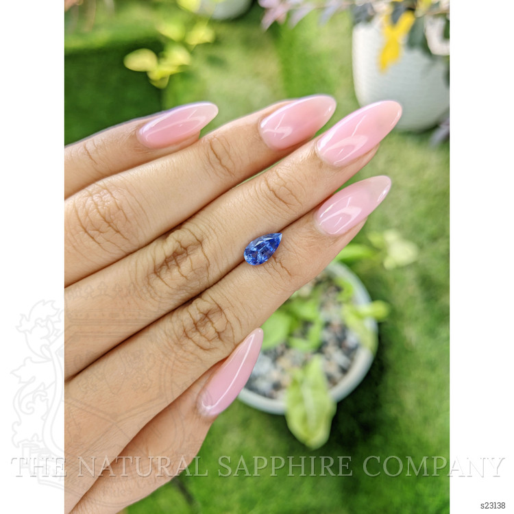 1.57 Ct. Blue Sapphire from Ceylon (Sri Lanka)