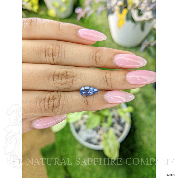 1.70 Ct. Blue Sapphire from Ceylon (Sri Lanka)