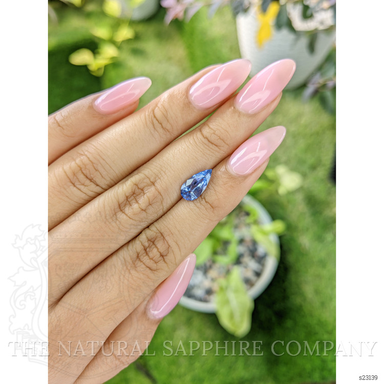 1.70 Ct. Blue Sapphire from Ceylon (Sri Lanka)