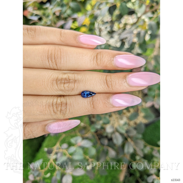 1.36 Ct. Blue Sapphire from Ceylon (Sri Lanka)