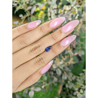 1.36 Ct. Blue Sapphire from Ceylon (Sri Lanka) Life Style