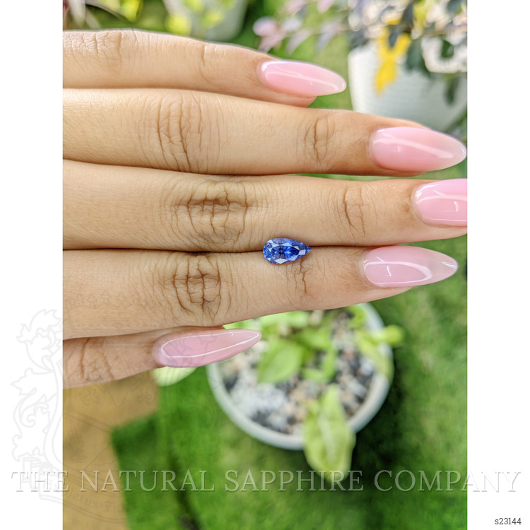 1.52 Ct. Blue Sapphire from Ceylon (Sri Lanka)