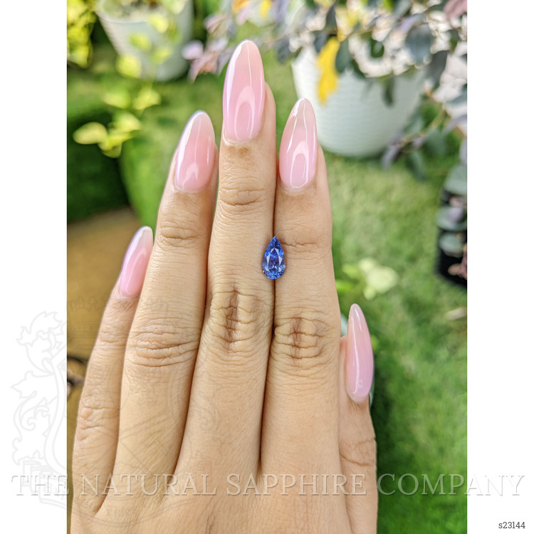 1.52 Ct. Blue Sapphire from Ceylon (Sri Lanka)