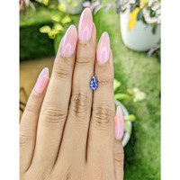 1.19 Ct. Blue Sapphire from Ceylon (Sri Lanka) Life Style