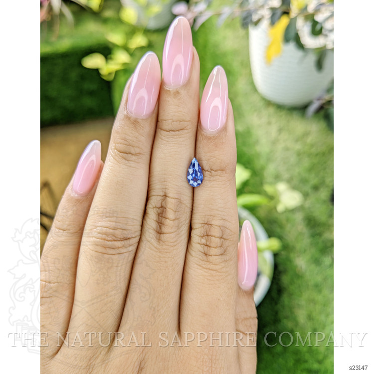 1.19 Ct. Blue Sapphire from Ceylon (Sri Lanka)