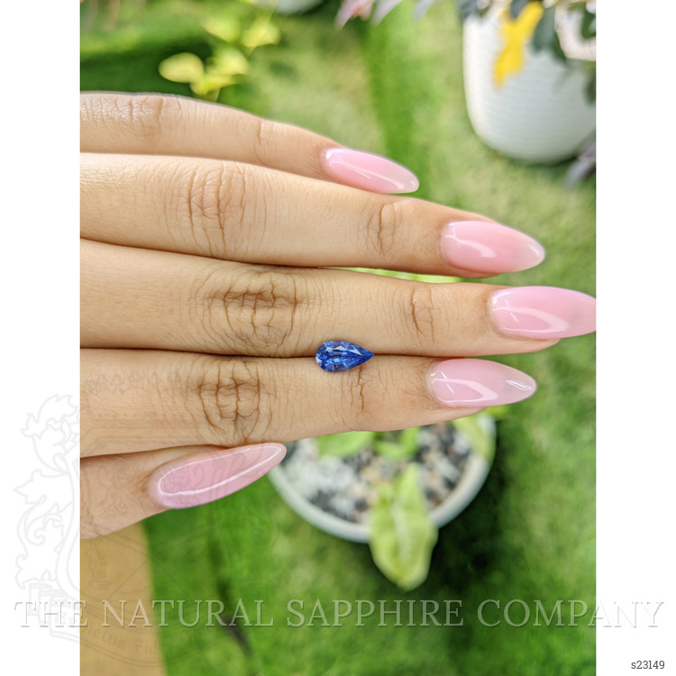 1.09 Ct. Blue Sapphire from Ceylon (Sri Lanka)