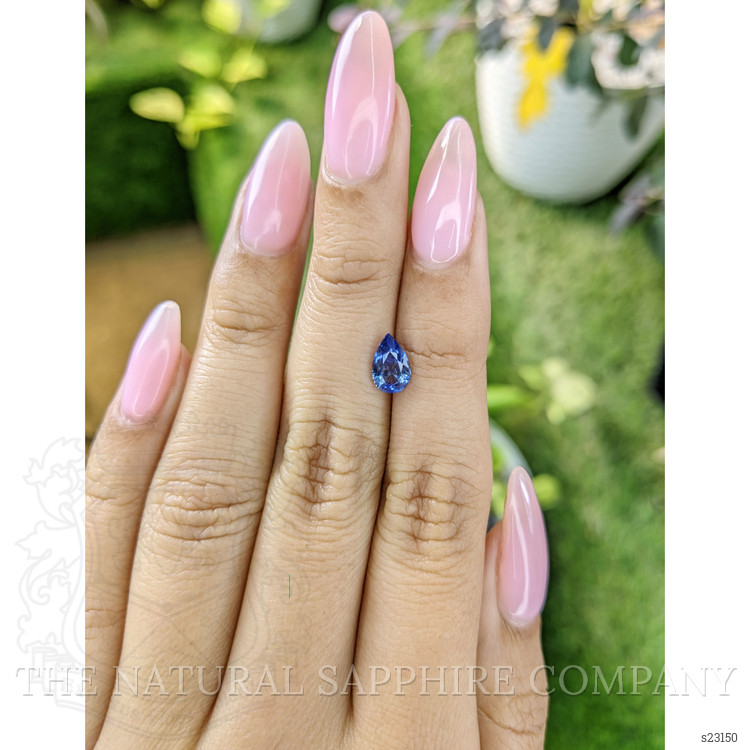 1.16 Ct. Blue Sapphire from Ceylon (Sri Lanka)