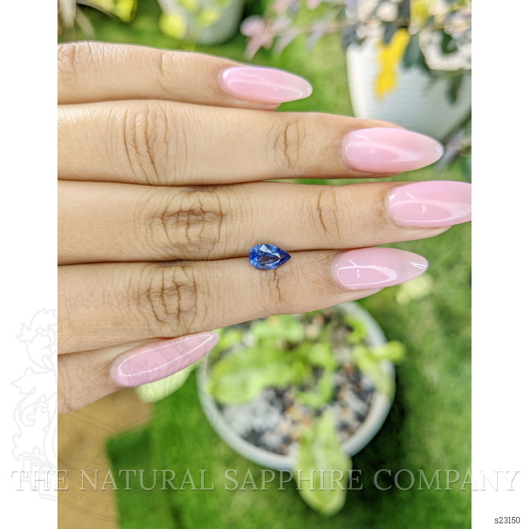 1.16 Ct. Blue Sapphire from Ceylon (Sri Lanka)