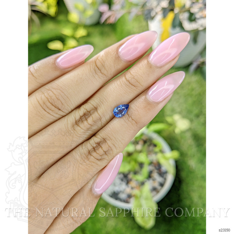 1.16 Ct. Blue Sapphire from Ceylon (Sri Lanka)