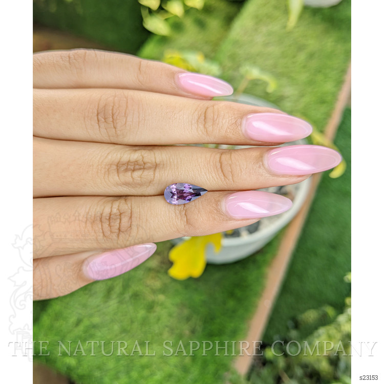 2.72 Ct. Purple Sapphire from Ceylon (Sri Lanka)