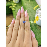 1.61 Ct. Blue Sapphire from Ceylon (Sri Lanka) Life Style