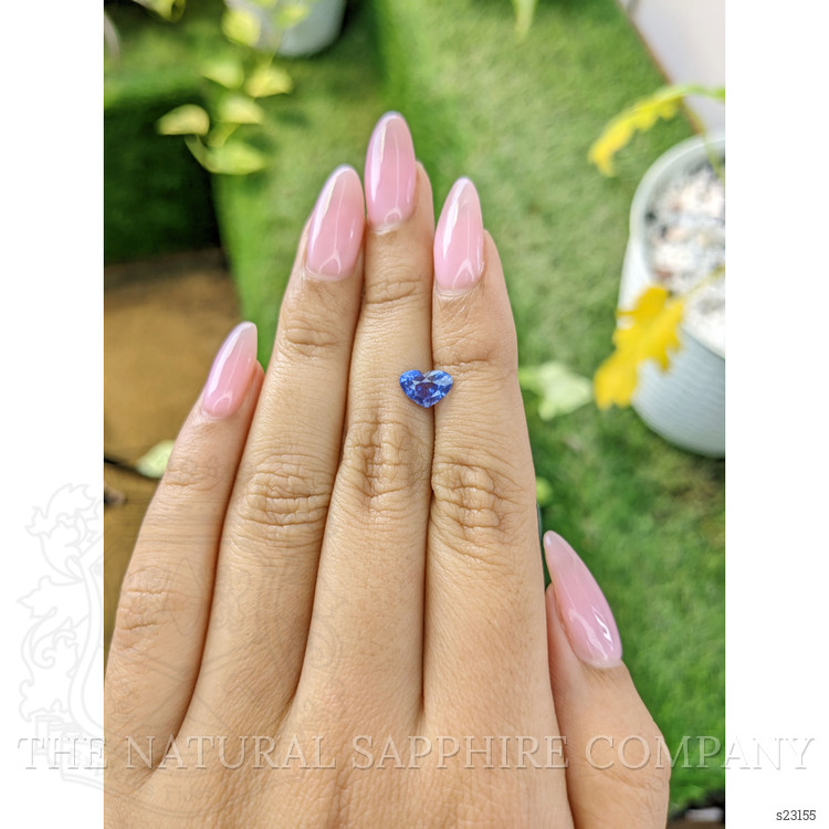 1.61 Ct. Blue Sapphire from Ceylon (Sri Lanka)