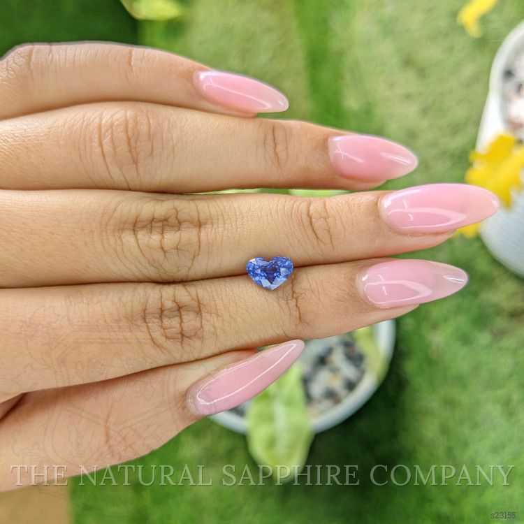 1.61 Ct. Blue Sapphire from Ceylon (Sri Lanka)