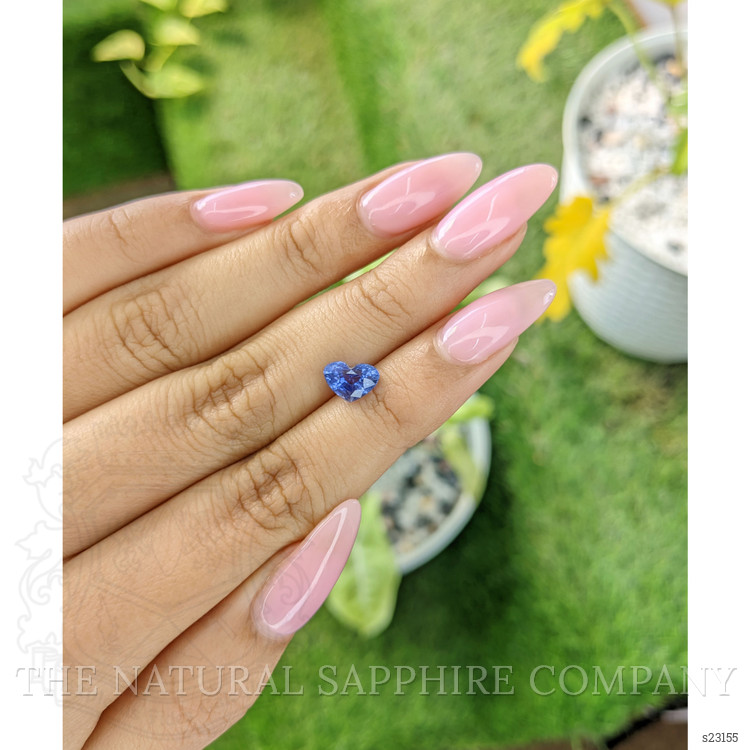 1.61 Ct. Blue Sapphire from Ceylon (Sri Lanka)