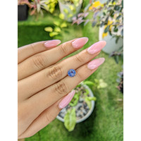 1.61 Ct. Blue Sapphire from Ceylon (Sri Lanka) Life Style
