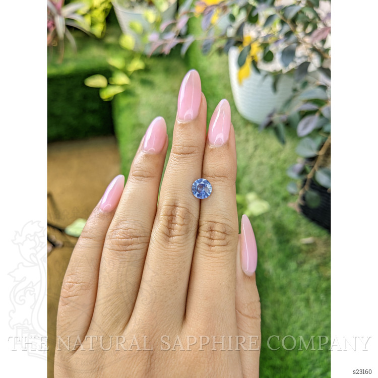 1.61 Ct. Blue Sapphire from Ceylon (Sri Lanka)