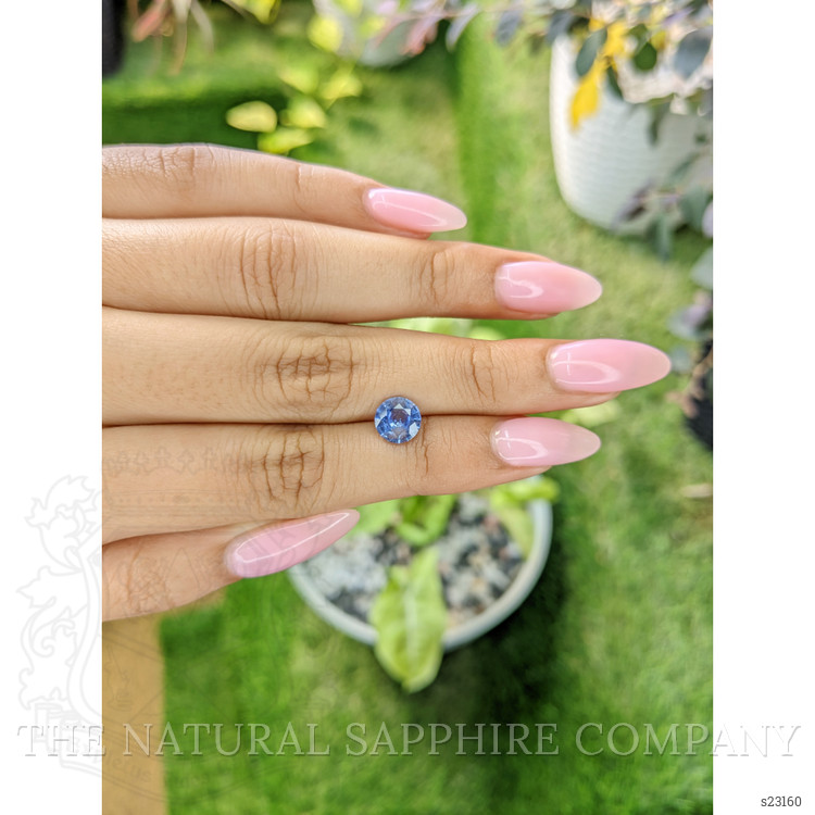 1.61 Ct. Blue Sapphire from Ceylon (Sri Lanka)