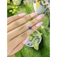 1.49 Ct. Violet Sapphire from Ceylon (Sri Lanka) Life Style