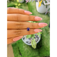 1.24 Ct. Color Change Sapphire from Ceylon (Sri Lanka) Life Style