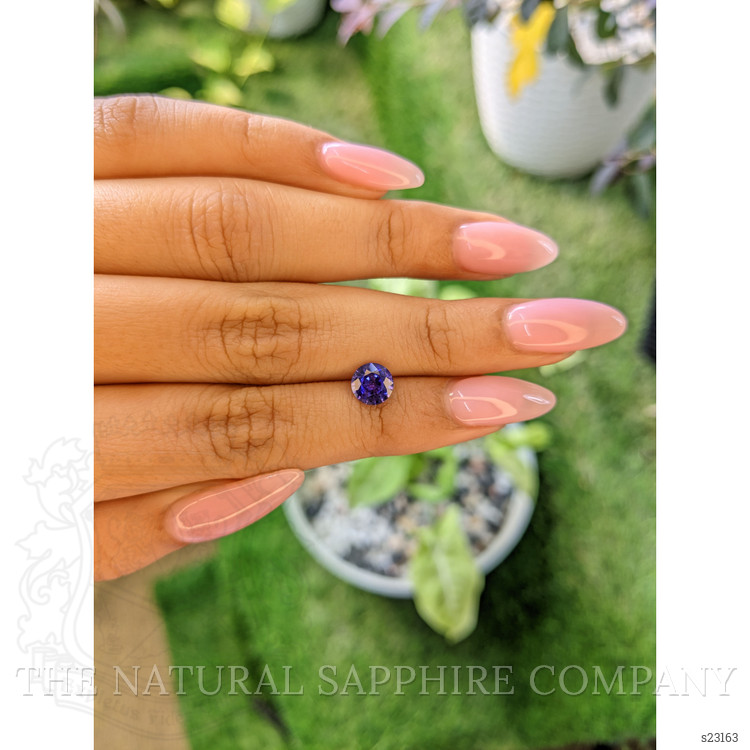 1.24 Ct. Color Change Sapphire from Ceylon (Sri Lanka)