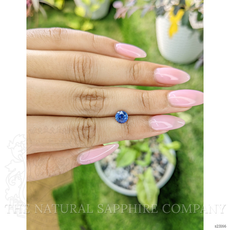 1.33 Ct. Blue Sapphire from Ceylon (Sri Lanka)