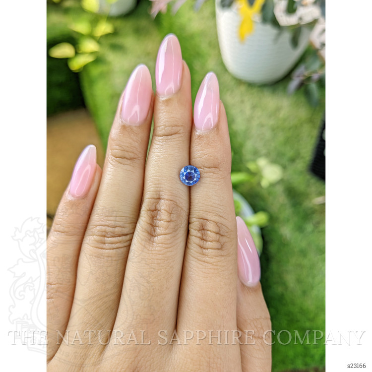 1.33 Ct. Blue Sapphire from Ceylon (Sri Lanka)