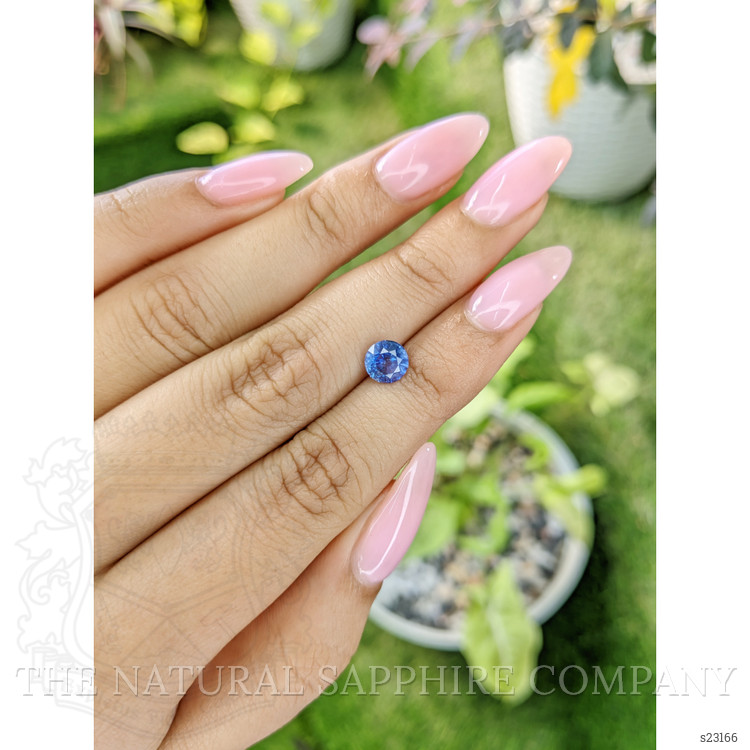 1.33 Ct. Blue Sapphire from Ceylon (Sri Lanka)