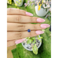 0.94 Ct. Blue Sapphire from Ceylon (Sri Lanka) Life Style